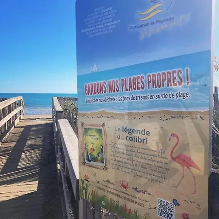 Tropical Duplex : Bord De + Piscine Apartment Frontignan