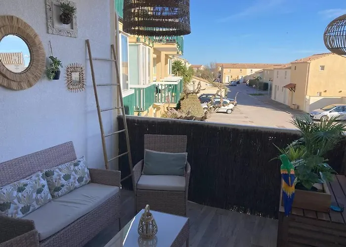 アパート Tropical Duplex : Bord De + Piscine フロンティニャン